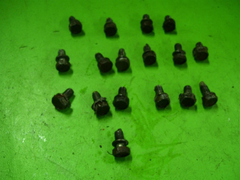 90 91 92 93 94 Nissan 300zx Z32 NA factory oem OIL PAN mounting bolts Set (17) - Image 1 of 1
