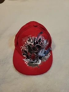 Disney Authentic Park Hat- Turn It Up- Red- Mint Condition - Picture 1 of 6