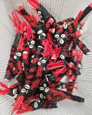 Garabato de Elegua Esu Orisha Ifa Lukumi Garabato Guava Decorated Wood Stike 6"