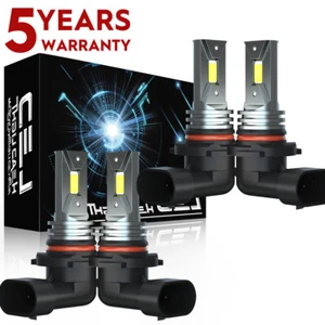 For 1990-2012 Honda Accord EX Sedan 4-Door 6K LED Headlight High Low Bulbs Kit - Picture 1 of 16