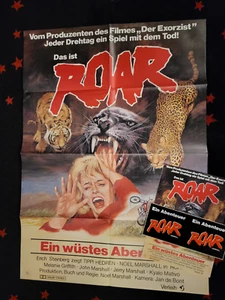 ROAR - ein wüstes Abenteuer - KINOPLAKAT A1 - Tippi Hedren Noel Marshall Rick - Bild 1 von 4