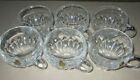 Lot 6 Crystal Bleikristall Mugs Made In Germany