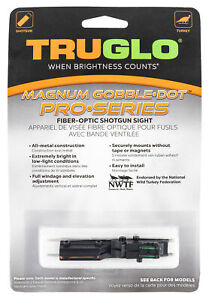 TRUGLO PRO-SERIES MAGNUM GOBBLE-DOT 1/4 CONTRASTING COLORS FIBER OPTIC SHOTGUN