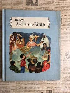 1956 | Music Around The World | Silver Burdett Company Book  - Imagen 1 de 10