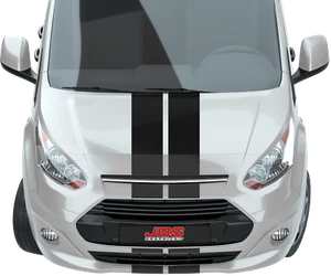 Ford Transit Connect Vinyl Motorhaube Streifen Grafik Rennsport Aufkleber TC1 - Bild 1 von 2