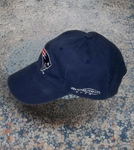 Rare Patriots Bud Beer Hat cap Blue Adjustable New England NFL - Picture 1 of 10