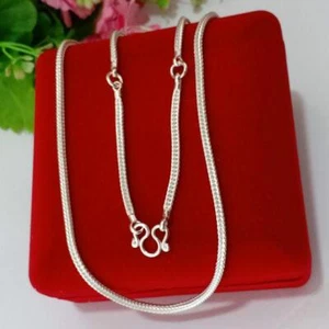 Silver 925 Necklace Phra 3 Hook Pendant Thai Amulet Lucky Buddha 26" #000a - Picture 1 of 1