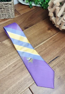 NFL Minnesota Vikings Grid Necktie - Men's Necktie - Picture 1 of 6