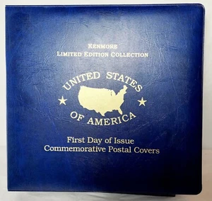 Kenmore Collection USA First Day Of Issue Postal Covers in Binder 1938-1970 - Picture 1 of 12