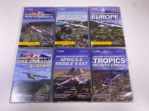Ground Environment X Bundle x 6  - Microsoft Flight Simulator X Add-On - VGC - Picture 1 of 11