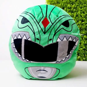Club Mocchi Mocchi  Mighty Morphin Power Rangers 9" Green Ranger Plush Head New - Picture 1 of 7
