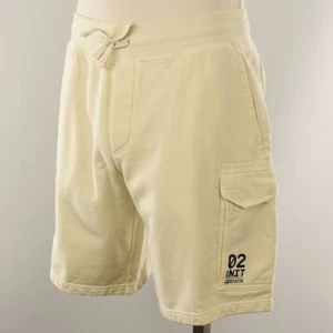 RLX RALPH LAUREN Mens Beige Terry Lined Drawstring Cargo Shorts LARGE NWT - Picture 1 of 3