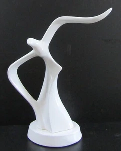 Rare Mid-Century Modern Seagull Figurine Fay Dunbar Hand Painted Art Pottery - Picture 1 of 11