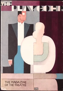 1930 The Playgoer Magazine of the Theater BERKLEY SQUARE Chicago Art Nouveau - Imagen 1 de 9