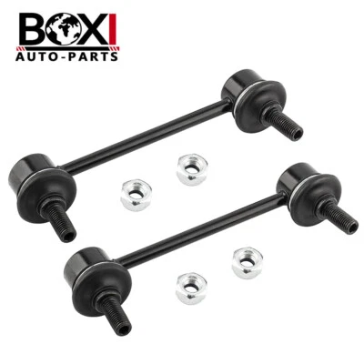 2x Eslabones de extremo de barra estabilizadora trasera para Mitsubishi Endeavor 3,8 L 2004-2011 Foto 1 de 4