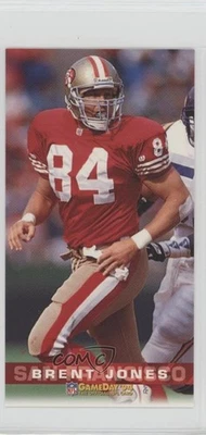 1994 Fleer GameDay Brent Jones #364 - Image 1 of 2