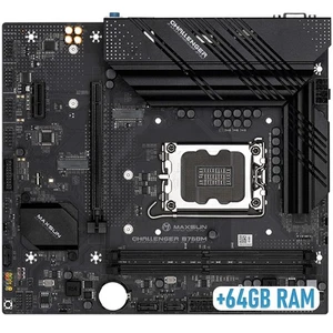 Micro-ATX Motherboard B760M DDR4 64GB RAM 12th 13th Gen I7 I9 Gaming PCIe 4.0 PC - Picture 1 of 5