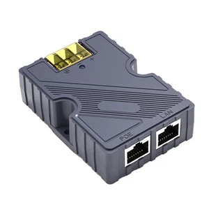 Dish-Kabeladapter Überspannungsschutz ESD-Schutz DC48–57 V GigE-PoE-Injektor❀ - Afbeelding 1 van 22