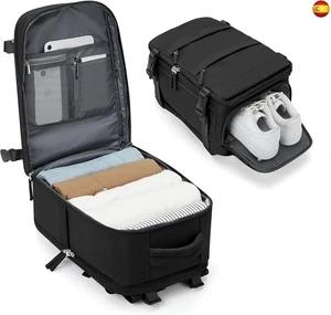  BJLFS Mochila Viaje Cabina Avion 40x30x20 Ryanair Wizzair Mochila al vacío   - Imagen 1 de 7