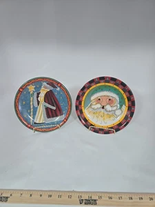 2er Set Santa Old Country Christmas Collection Deko C6-635 - Bild 1 von 8