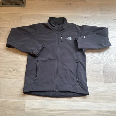 Vintage The North Face Apex Soft Shell Fleece Brown Size Large - Image 1 of 4