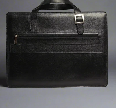 BOLSO CORPORATIVO OFICINA/PORTÁTIL LA MEJOR CALIDAD DE CUERO Foto 1 de 4