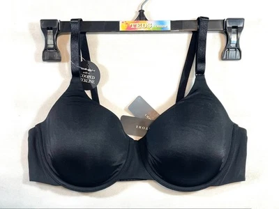 Nuevo con etiquetas Sujetador con aros Natori 36B líquido ajuste completo contorno 731325 negro para mujer Foto 1 de 4