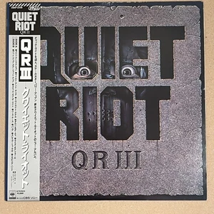 QUIET RIOT - QRIII - JAPAN VINYL LP  28AP-3209 OBI,INSERT - Picture 1 of 10