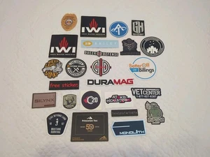 SHOT SHOW 2025 Stickers Decals IWI AR15 Firearms Tactical (Lot of 25) #A - Picture 1 of 6