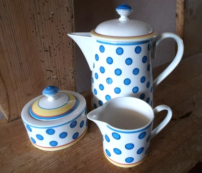 Villeroy & Boch Twist Anna Kaffeekanne/ Kanne/ Krug. Gießer+ Zuckertopf - Bild 1 von 4