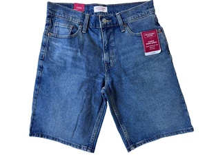 Levi Strauss Signature Classic Denim Shorts Med Size 30x10 Cotton/Elastane NWT - Picture 1 of 11