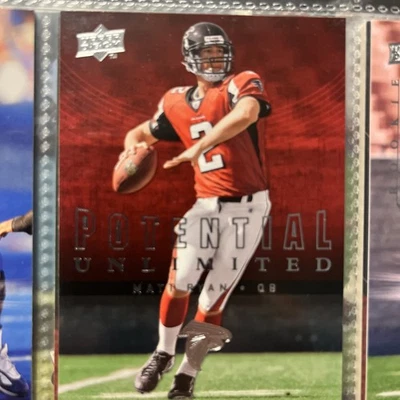 2008 Upper Deck - Potential Unlimited Matt Ryan #PU27 (RC) - Image 1 of 2