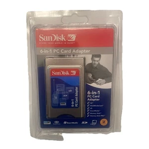 SanDisk 6-in-1 PC Card Adapter SDAD-67-A10 - Free Shipping - Picture 1 of 2