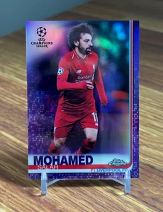 Mohamed Salah 2018 2018-19 Topps Chrome UEFA UCL #87 Purple Refractor /250 - Picture 1 of 2