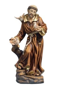Paben Articoli Religiosi Statua San Francesco in Resina 19.5cm - Foto 1 di 1