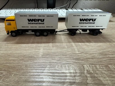 Herpa Camion Volvo Weru International Container Buone Condizioni Senza OVP - Immagine 1 di 4