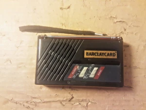 Vintage Portable Handheld / Travel AM/FM Clock Radio Alarm Model CR-233 - Picture 1 of 8