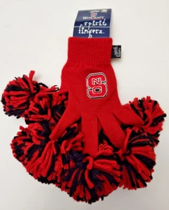 NC State Wolfpack NCAA Spirit Finger Gloves Women's OSFA - Picture 1 of 2