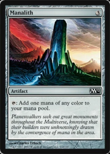Manalith ~ Moderately Played Magic 2012 M12 MTG Magic UltimateMTG Artifact Card - Image 1 of 1