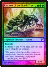 Kodama of the North Tree FOIL Champions of Kamigawa HEAVILY PLD CARD ABUGames