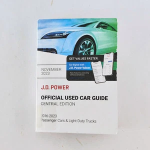 JD Power Official Used Car Guide Central Edition 2016-2023 November 2023 Book - Picture 1 of 4