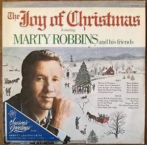 Marty Robbins & His Friends The Joy Of Christmas Lp Album *NEAR MINT* - Picture 1 of 4