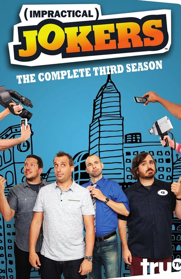 IMPRACTICAL JOKERS: THE COMPLETE THIRD S DVD Incredible Value and Free Shipping! - Image 1 of 1
