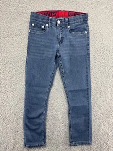 Levi's Boys Youth 511 Slim Flex Stretch Denim Blue Jean Pants Size 8 Regular - Picture 1 of 7