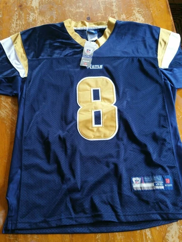Sam Bradford Rams Football Jersey - Sz 48 - Blue/Gold Cover