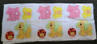 Painel de travesseiros de tecido artesanal vintage 1980 morango corte e costura sem cortes  - Imagem 1 de 2