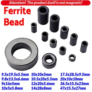Ferrite Bead 9x16x5mm to 47x15.5x27mm Toroide Core Inductor Ring Cables Filter - Picture 1 of 18