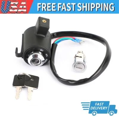 Ignition Switch With 2 Keys For Harley Davidson Forty Eight Iron 883 Super Glide - Image 1 of 4