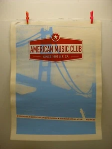 2004 Rock Concert Poster American Music Club Jason Munn S/N LE 107 San Francisco - Bild 1 von 5