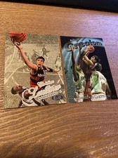 CHRISTIAN LAETTNER 1997 Ultra GOLD MEDALLION #66G & 1997 Finest SILVER #283 (o)